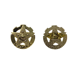 Rozeta zlatá 22mm