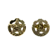 Rozeta zlatá 22mm