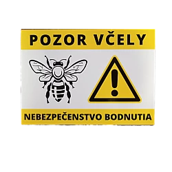 Tabuľa na označenie včelnice  42 x 30 cm
