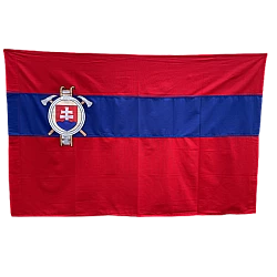 Vlajka DPO SR šitá