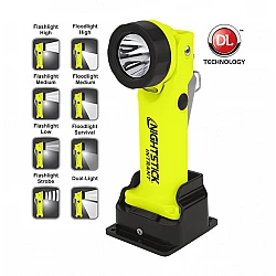 Svietidlo NIGHTSTICK INTRANT nabíjacia + stojan zelené
