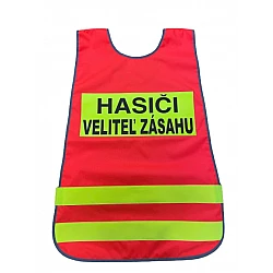 Reflexná vesta s nápisom HASIČI