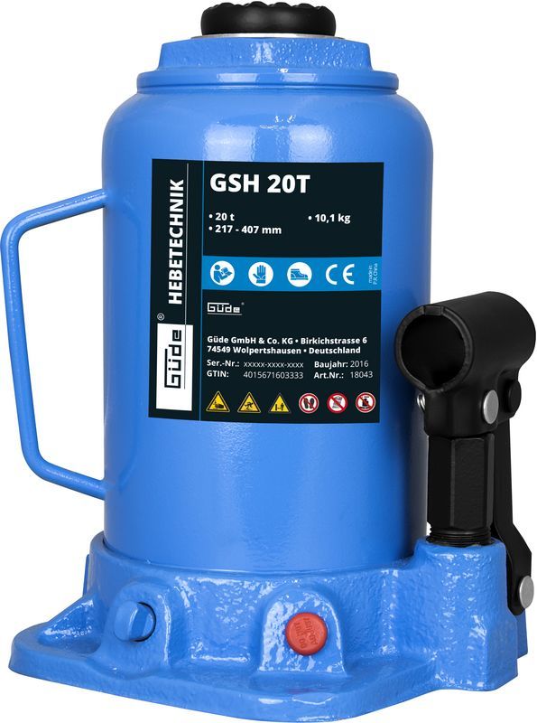 Hydraulický zdvihák 20t - bábika GSH20