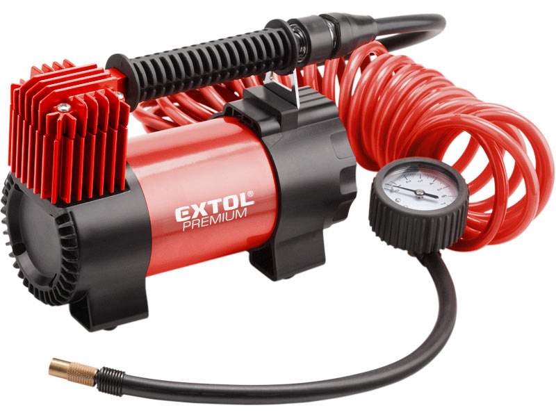 Kompresor Extol 12V s poistkou proti prehriatiu, 12V Kompresor Extol 12V s poistkou proti prehriatiu, 12V