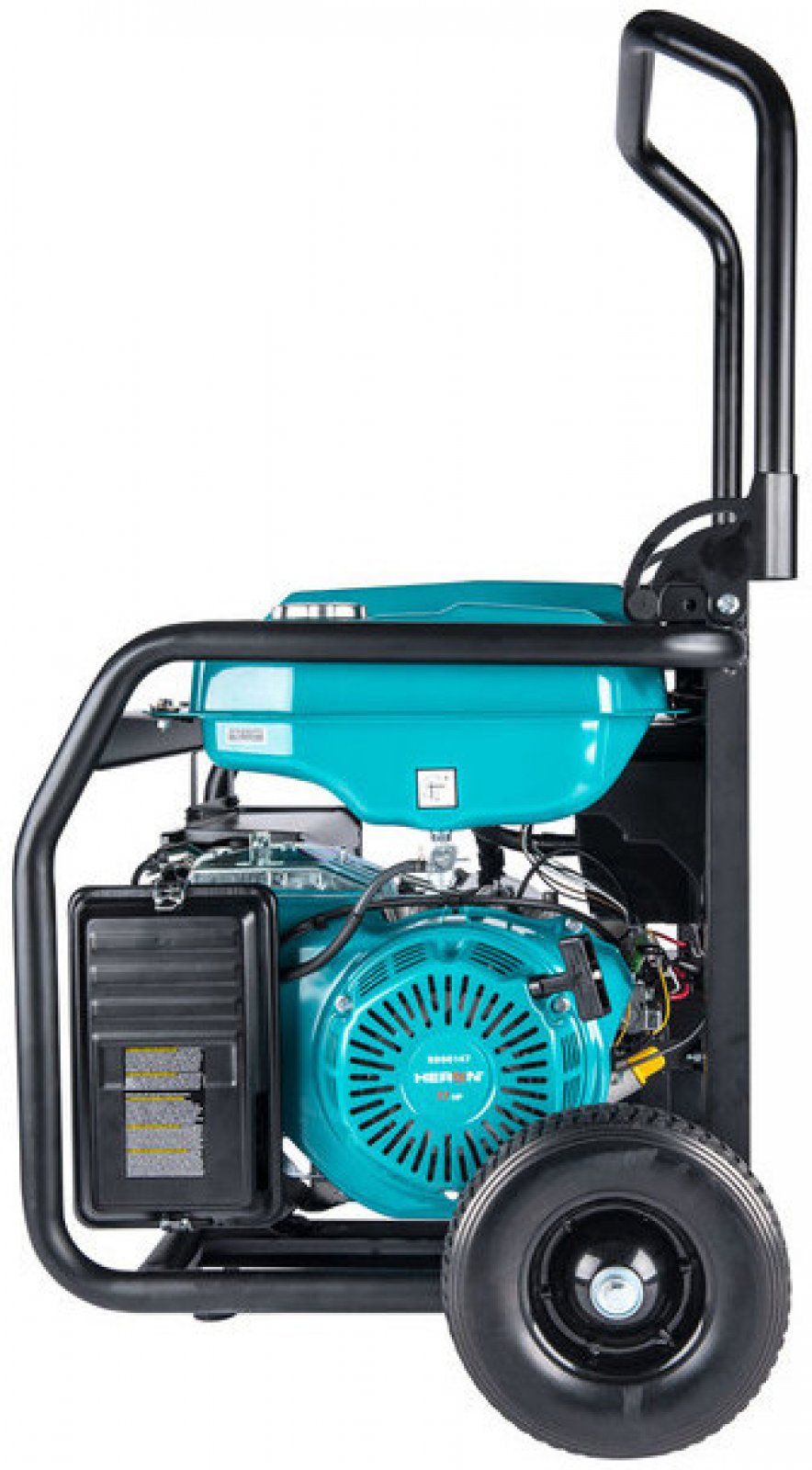 Elektrocentrála benzínová 17HP/8,2kW s podvozkom