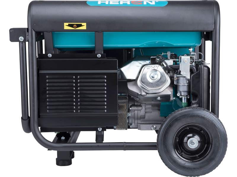 Elektrocentrála benzínová 7,0kW/15HP, pre zváranie, elektrický štart, podvozok Elektrocentrála benzínová 7,0kW/15HP, pre zváranie, elektrický štart, podvozok