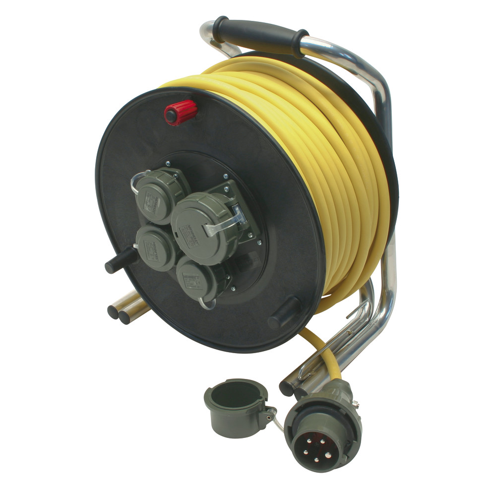 Predlžovací kábel na bubne 50m , 230V / 400V , 16 - A zásuvka Predlžovací kábel na bubne 50m , 230V / 400V , 16 - A zásuvka