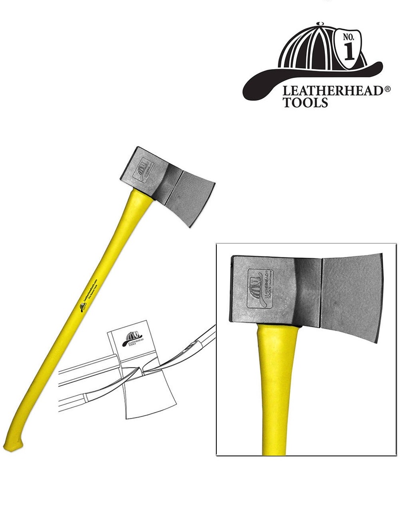 Hasičská sekera Ultra-Force Axe LEATHERHEAD s plochou hlavou Hasičská sekera Ultra-Force Axe LEATHERHEAD s plochou hlavou