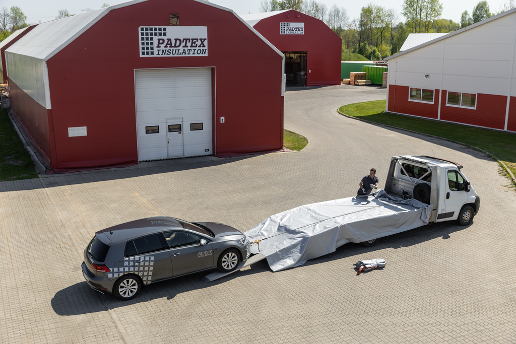 Požiarna plachta (DEKA) na elektromobily pre odťahové služby Požiarna plachta (DEKA) na elektromobily pre odťahové služby