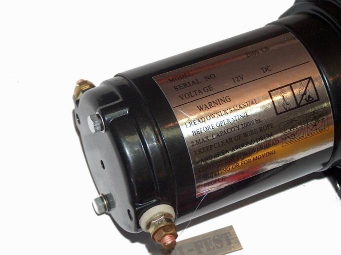 Elektrický lanový navijak 12V 1t (2000 lbs - 907 kg) MAR-POL