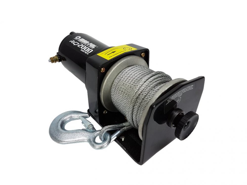 Elektrický lanový navijak 12V 1t (2000 lbs - 907 kg) MAR-POL