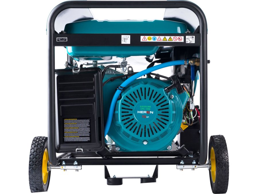 elektrocentrála benzínová a plynová (LPG/NG) 13HP/5,5kW (400V) 2x2kW (230V), elektrický štart