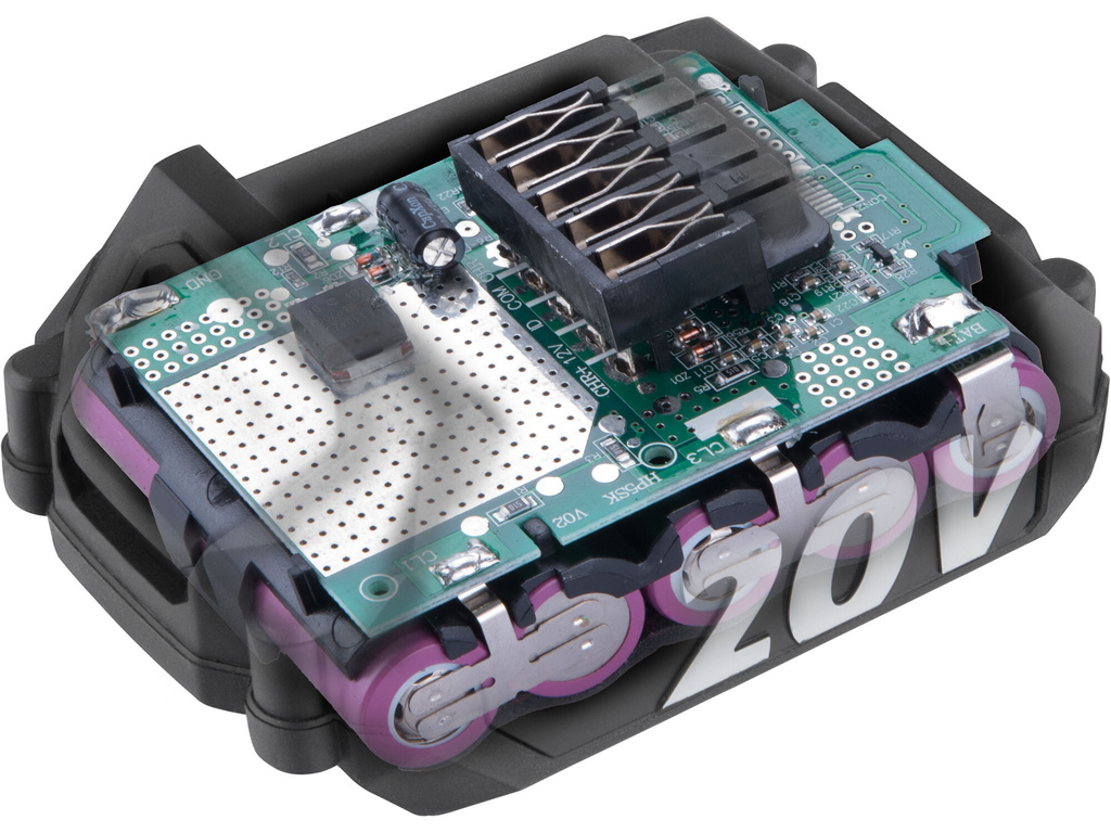 Akumulátor EXTOL share 20V, 2Ah, Li-ion
