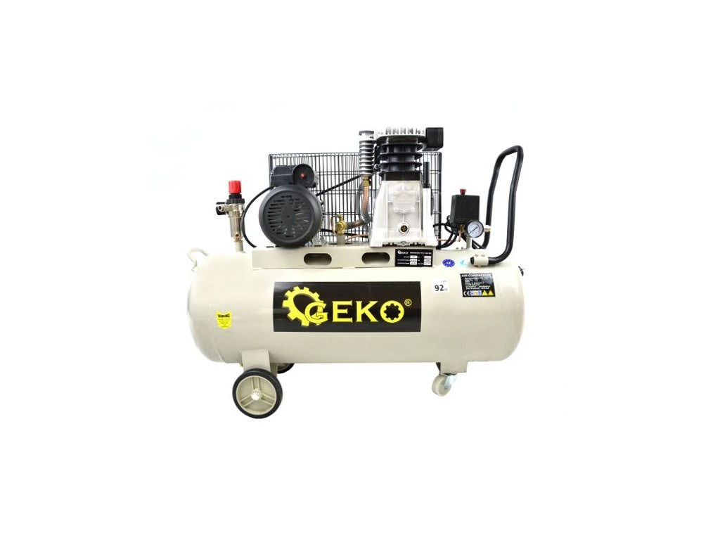 Kompresor olejový dvojpiestový 100l, 2,2kW, 230V GEKO Kompresor olejový dvojpiestový 100l, 2,2kW, 230V GEKO