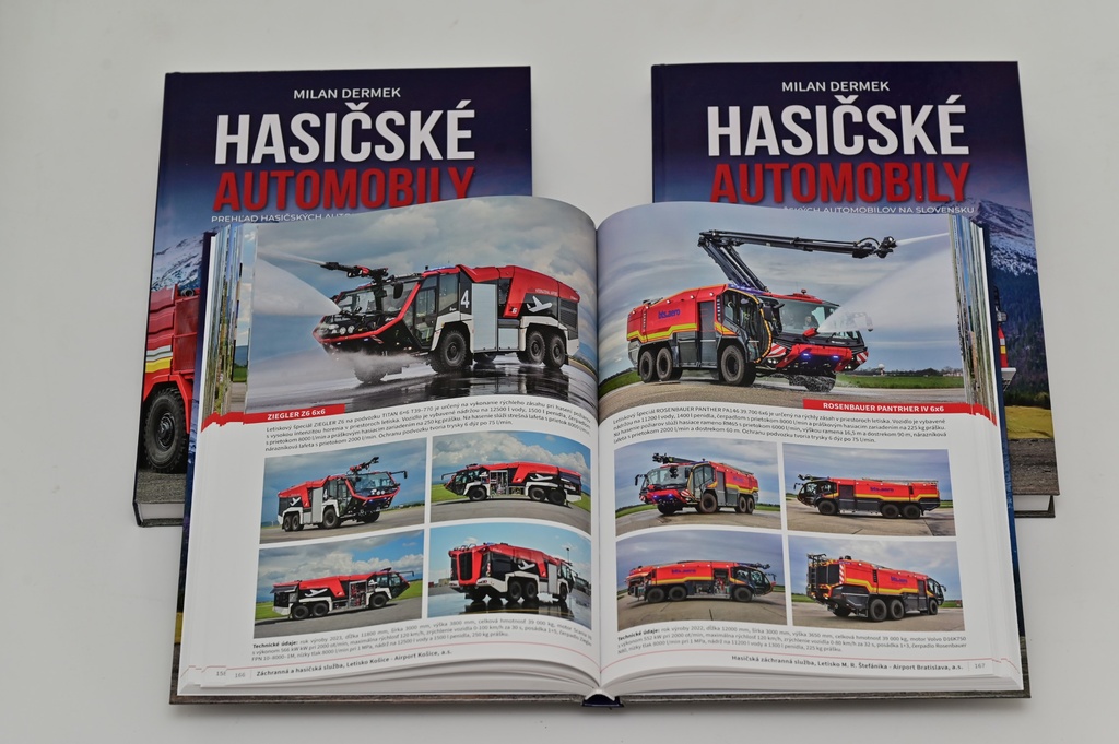 Kniha Hasičské automobily 2026