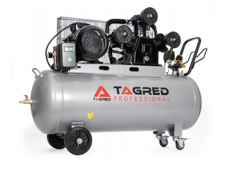 Olejový kompresor TAGRED HEAVY DUTY – 200l, 3 piestový, 400 V 