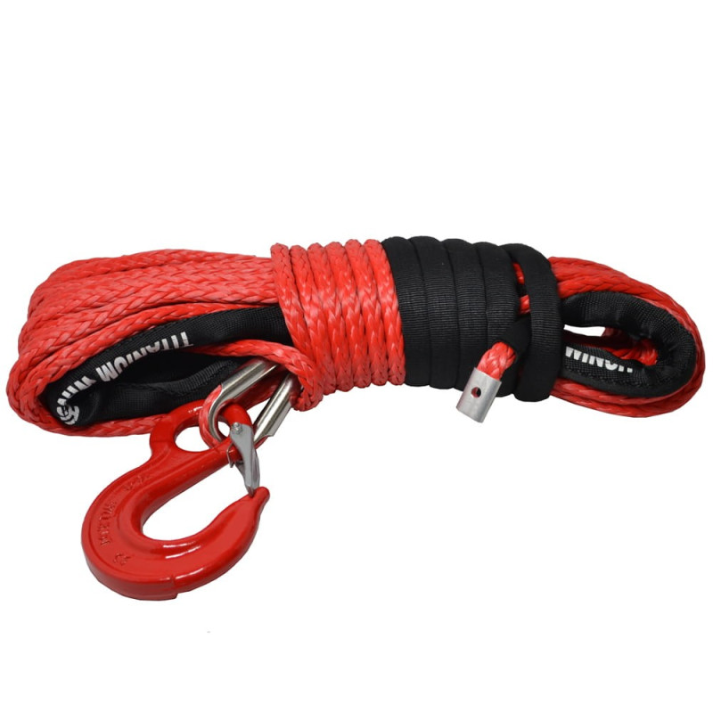 Lano syntetické 25m x 10mm s hákom