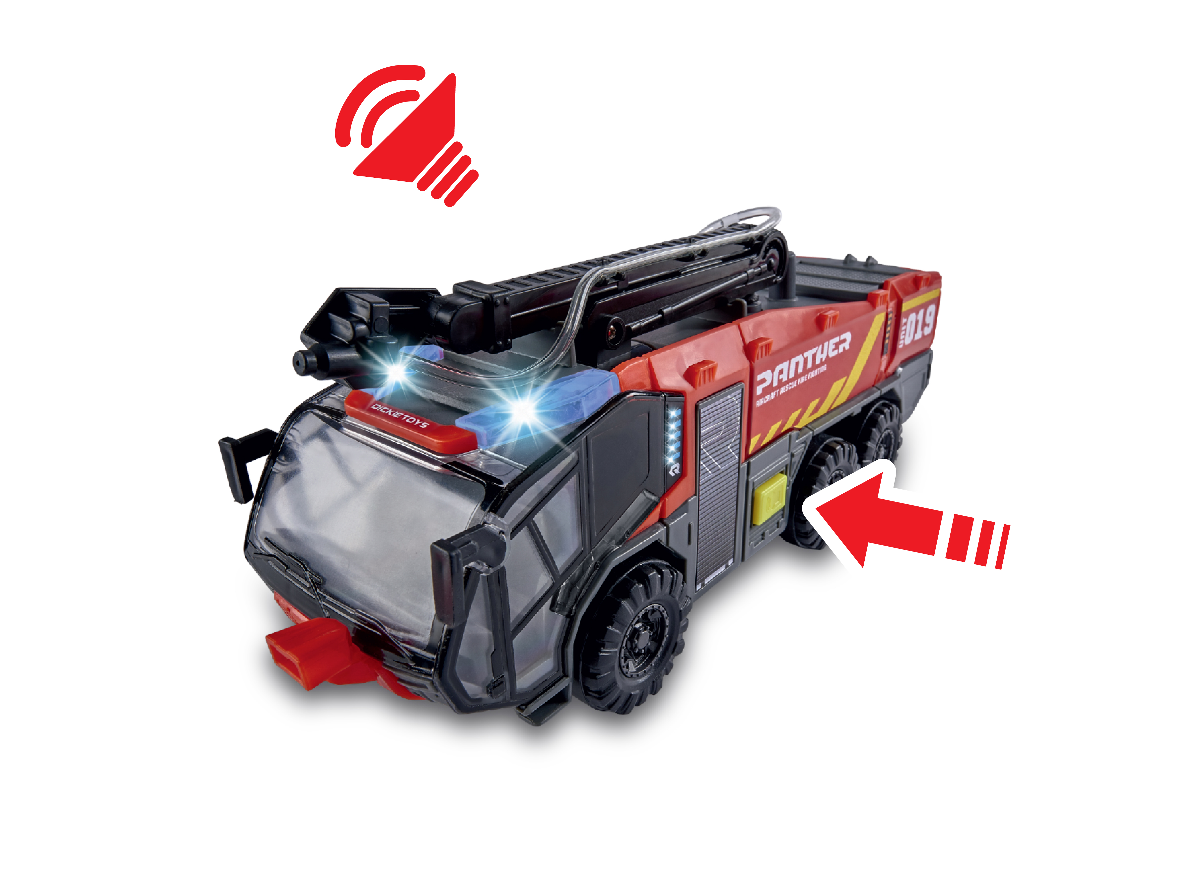 Hasičské auto Panther malé
