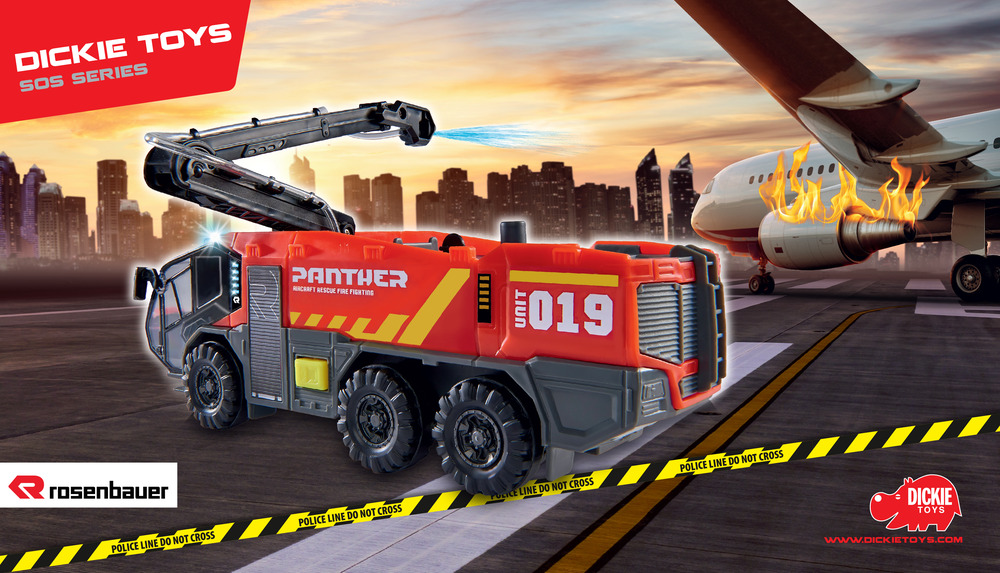 Letiskové hasičské auto Rosenbauer Panther 62 cm Letiskové hasičské auto Rosenbauer Panther 62 cm