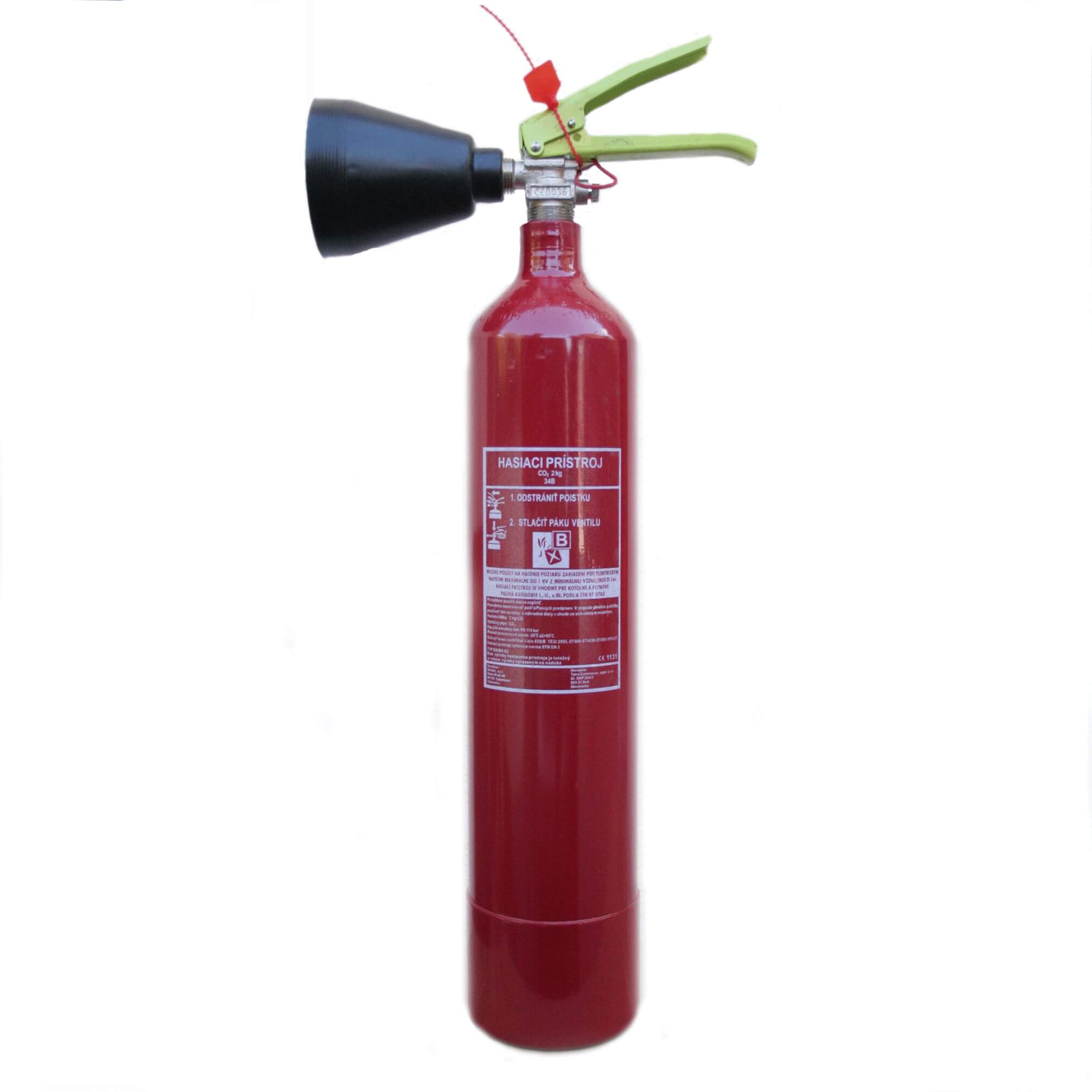 Hasiaci prístroj snehový 2 kg CO2 Hasiaci prístroj snehový 2 kg CO2