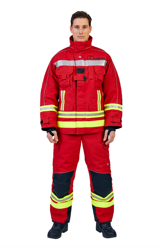 Zásahový odev FIRE MAX 3 ROSENBAUER Nomex NXT RED Zásahový odev FIRE MAX 3 ROSENBAUER Nomex NXT RED