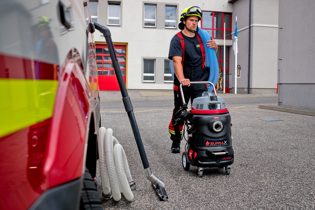 ZAPOŽIČANIE HASIČSKÉHO VYSÁVAČA SUPRA X 2800W savica SUPRAFLEX