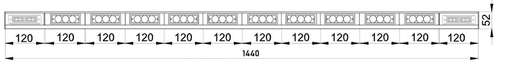 DOPRAVNÝ LED SMEROVAČ FL-10+2N, 12/24V DOPRAVNÝ LED SMEROVAČ FL-10+2N, 12/24V