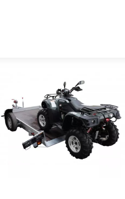 Jednonápravový sklopný brzdený prepravník Smart FB 15.30 ATV, UTV , SSV