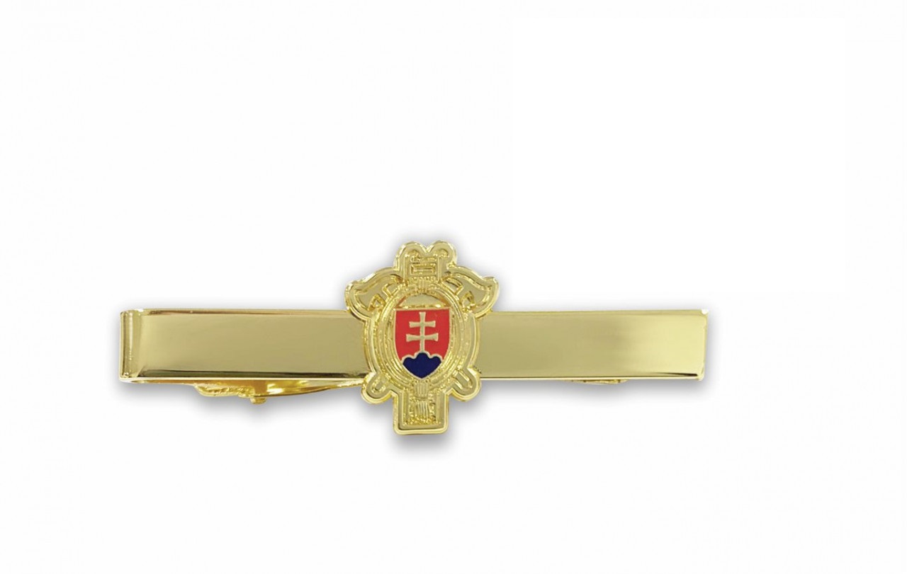 Spona na viazanku s odznakom DPO 