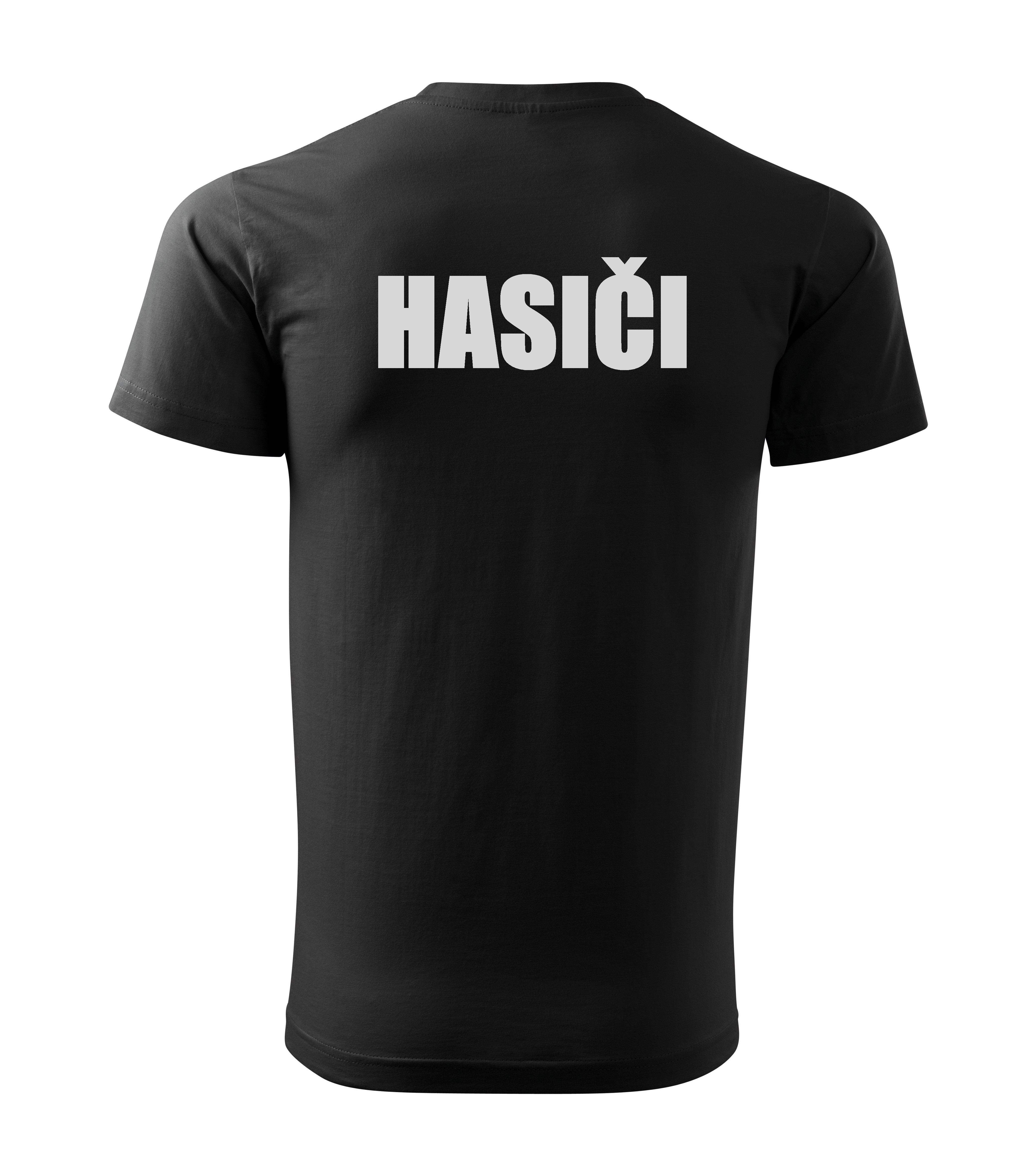 Tričko s reflexným nápisom HASIČI