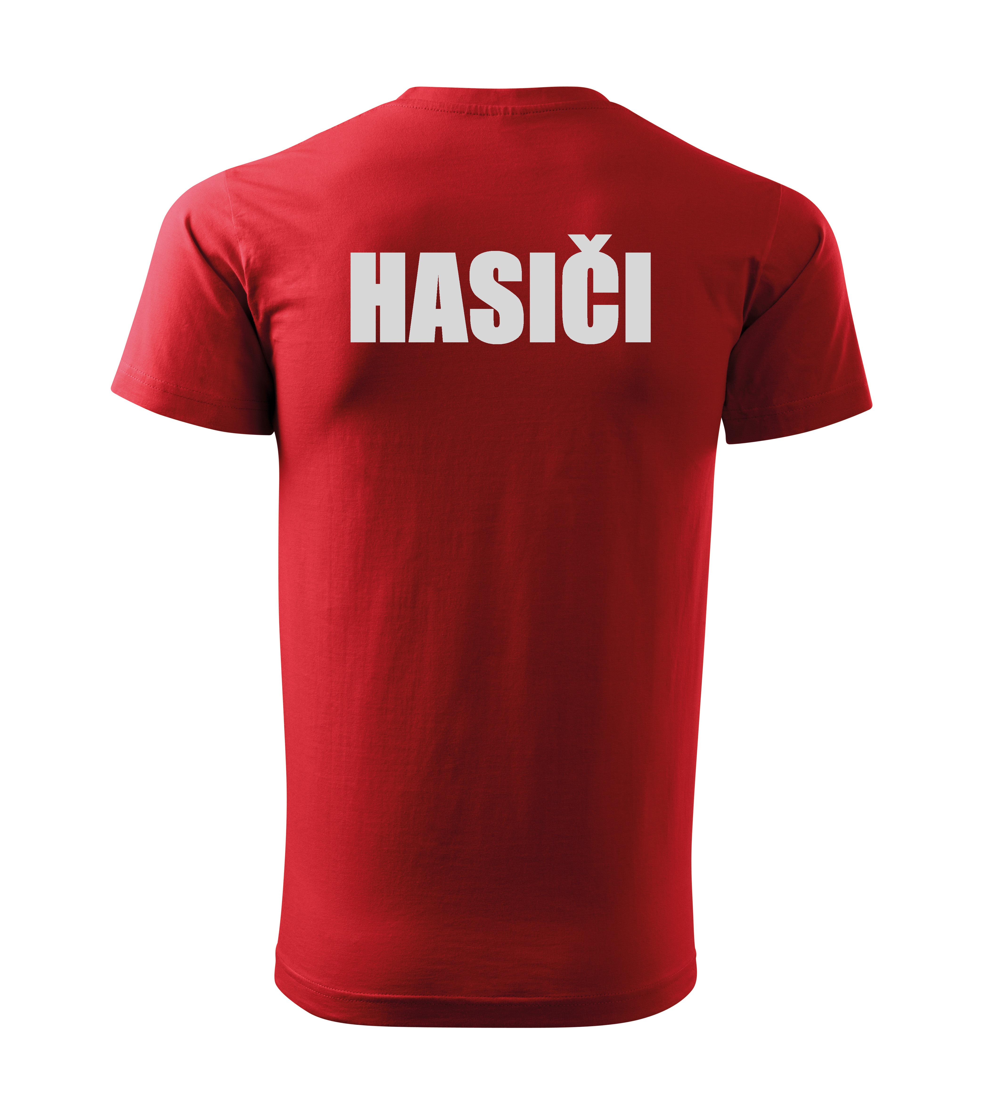 Tričko s reflexným nápisom HASIČI