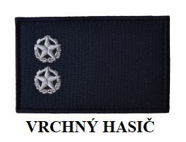 Vyšívané hodnostné značenie 80 mm x 50 mm