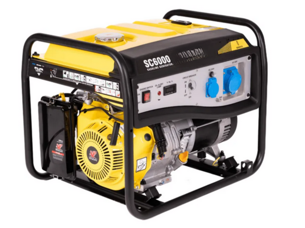 Elektrocentrála benzínová 5 kW / 14 Hp 1x16A-1x22A