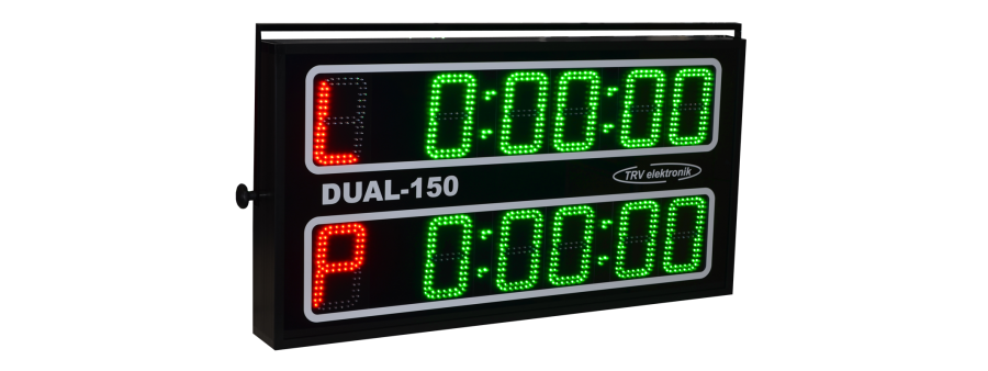 Časomiera pre požiarny šport: DUAL-150Z Časomiera pre požiarny šport: DUAL-150Z