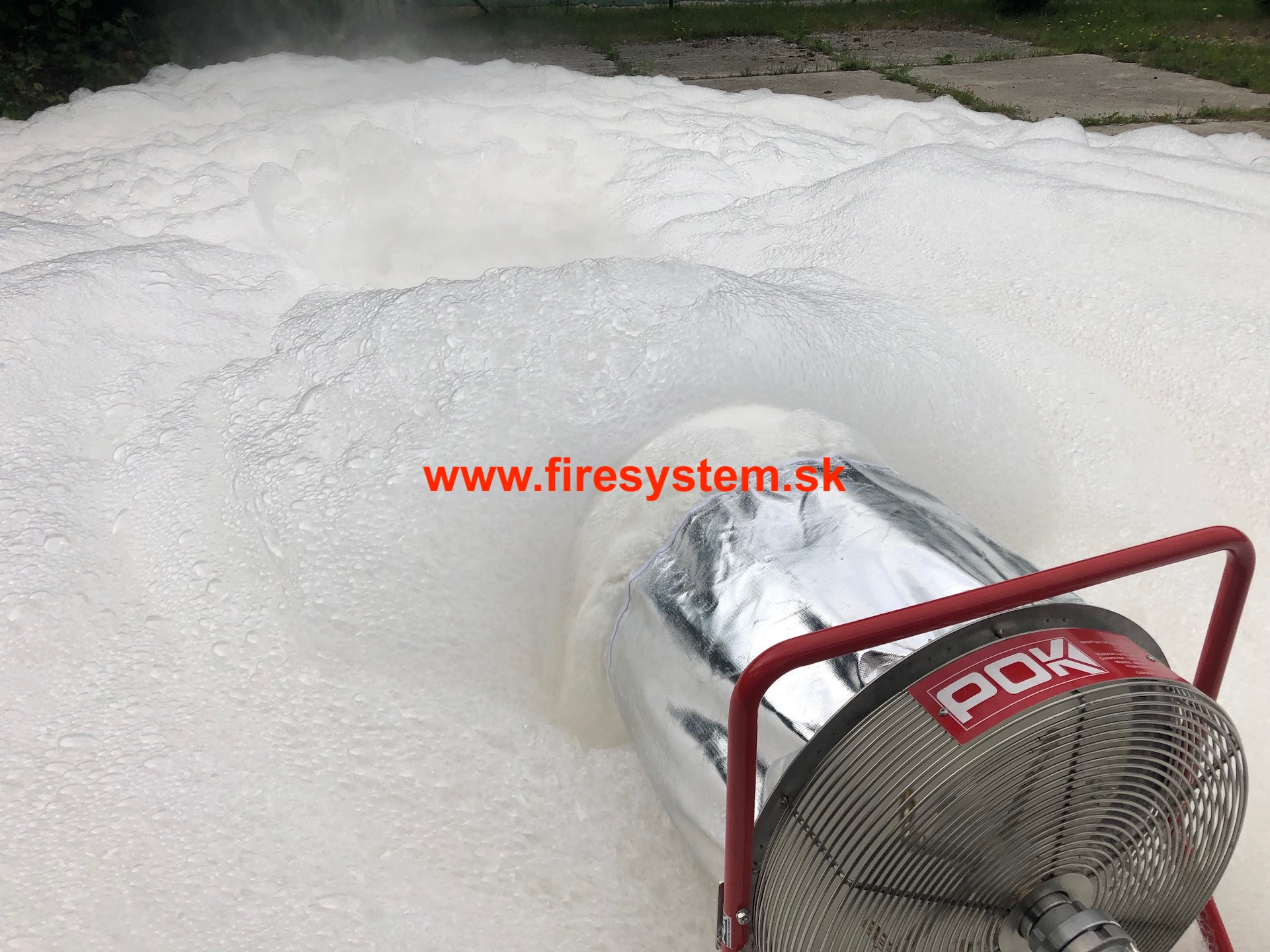 Agregát na ľahkú penu POK Snow Coat DN500 Agregát na ľahkú penu POK Snow Coat DN500