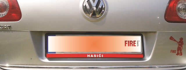  Držiak evidenčného čísla ŠPZ HASIČI