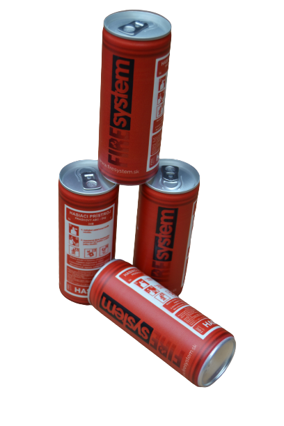 Hasiací prístroj - sýtený energetický nápoj