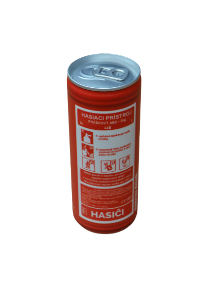 Hasiací prístroj - sýtený energetický nápoj