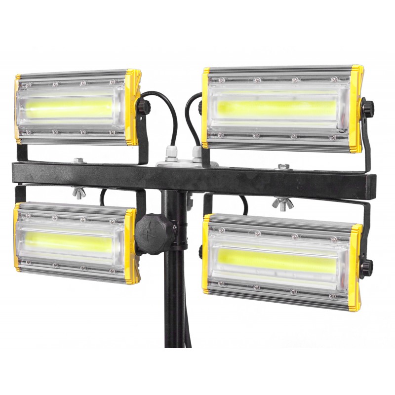 Osvetľovací statív EPISTAR 4 X 50 W / 10 000LM