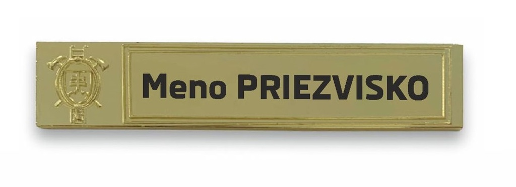 Menovka 1 - Menovka DPO SR na sako Menovka 1 - Menovka DPO SR na sako