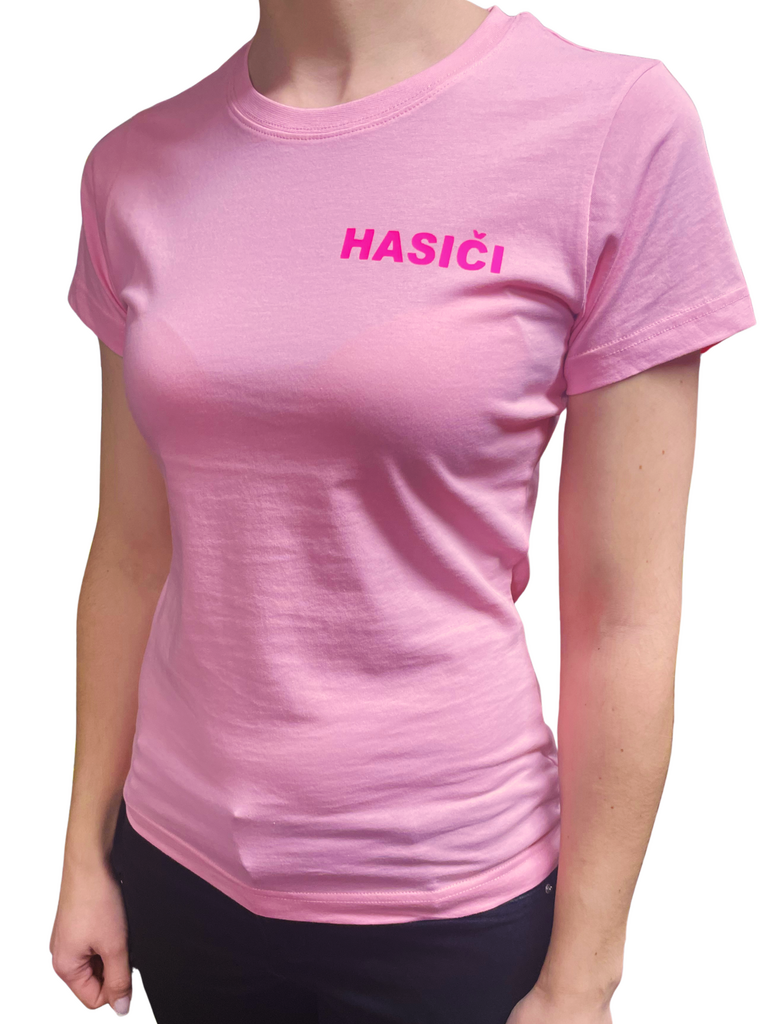 Dámske tričko HASIČI PINK