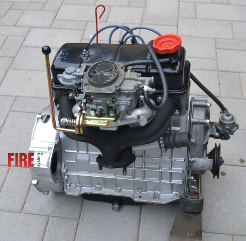 Motor TAZ 1500 s úpravou