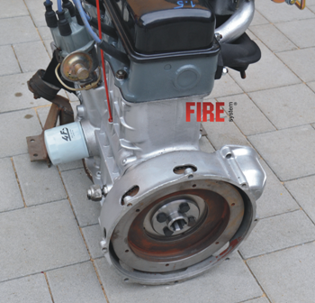 Motor TAZ 1500 s úpravou