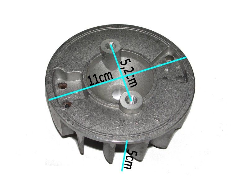 Ventilátor ku krovinorezu