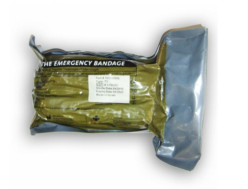 Obväz tlakový izraelský T3 -Tactical Trauma/ 4" Obväz tlakový izraelský T3 -Tactical Trauma/ 4"