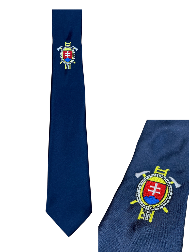Kravata so znakom DPO SR / viazanka