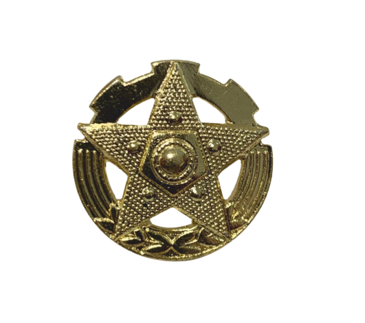 Rozeta zlatá 22mm