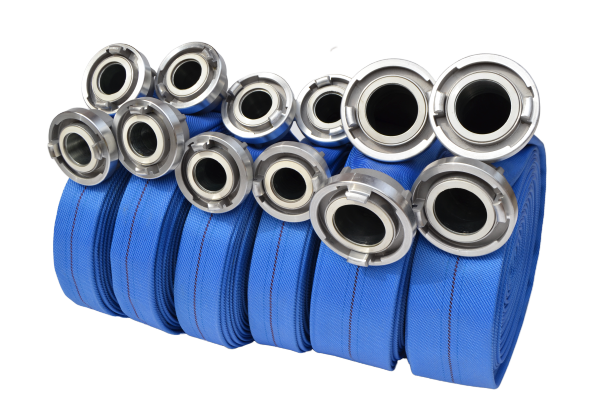 Sada hadíc Flammenflex-G Blue 2xB65/4xC42 s kovanými spojkami a upravenými hrdlami Sada hadíc Flammenflex-G Blue 2xB65/4xC42 s kovanými spojkami a upravenými hrdlami
