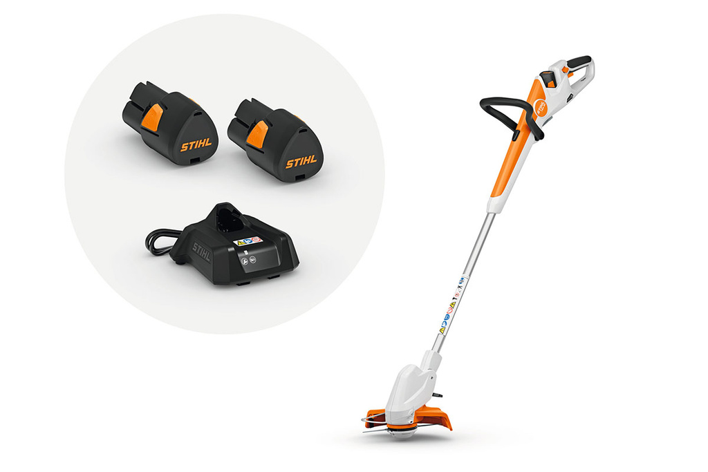 Aku krovinorez STIHL FSA 30, set s 2x AS 2 + AL 1