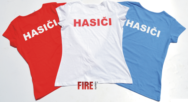 Dámske tričko HASIČI
